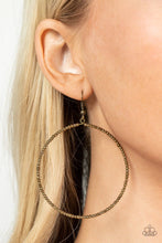 Load image into Gallery viewer, Basically Beaded Brass Dangles Earrings