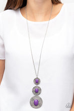 Cargar imagen en el visor de la galería, Talisman Trendsetter - Purple Necklace