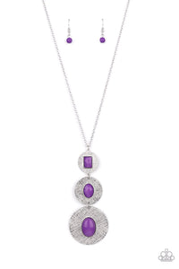 Talisman Trendsetter - Purple Necklace