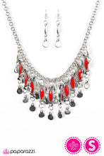 Load image into Gallery viewer, Wonderfully Wild - Red necklace