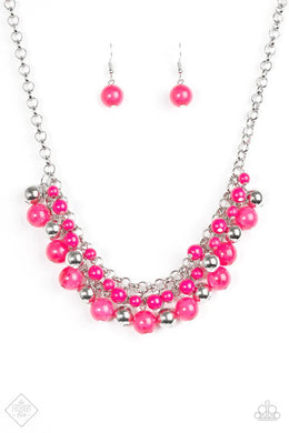 For The Love Of Fashion - Pink necklace