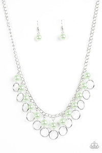 Run The Show - Green Necklace