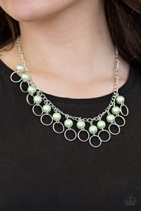 Run The Show - Green Necklace