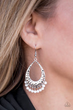 Load image into Gallery viewer, Casually Cancun - White Earrings