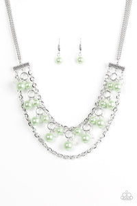 Rockefeller Romance - Green Necklace