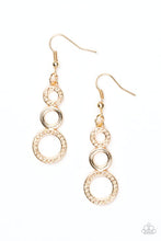 Load image into Gallery viewer, Bubble Bustle - Gold  Earrings