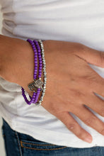 Load image into Gallery viewer, Lovers Loot - Purple Bracelet