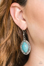 Load image into Gallery viewer, Aztec Horizons - Blue earrings