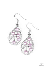 Load image into Gallery viewer, Fabulously Wealthy - Purple Earrings