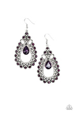 Load image into Gallery viewer, All About Business - Purple Earrings