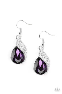 Easy Elegance - Purple earring