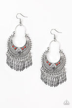 Load image into Gallery viewer, Walk On The Wildside - Red Earrings