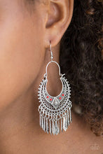 Load image into Gallery viewer, Walk On The Wildside - Red Earrings