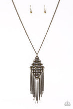 Laden Sie das Bild in den Galerie-Viewer, Web Design - Brass  Necklace