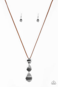 Embrace The Journey - Brown Necklace