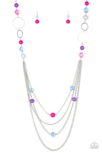 Bubbly Bright - Multi necklace