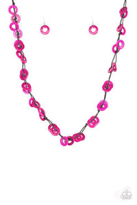 Waikiki Winds - Pink  Necklace