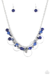 Mountain Mosaic - Blue Necklace