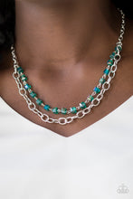 Laden Sie das Bild in den Galerie-Viewer, Block Party Princess Green Necklace