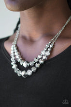 Laden Sie das Bild in den Galerie-Viewer, Strikingly Spellbinding - Silver Necklace