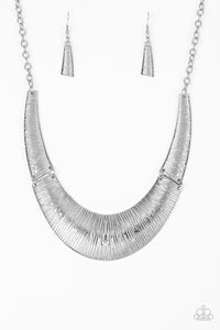 Feast or Famine - Silver necklace