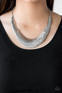 Feast or Famine - Silver necklace