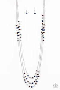 Seasonal Sensation - Blue Necklace