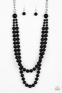 Endless Elegance black necklace