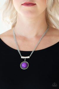 GYPSY GULF PURPLE NECKLACE