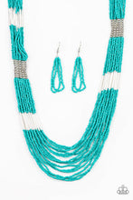 Laden Sie das Bild in den Galerie-Viewer, Let It BEAD - Blue ♥ Necklace