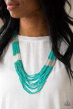 Laden Sie das Bild in den Galerie-Viewer, Let It BEAD - Blue ♥ Necklace