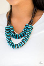 Laden Sie das Bild in den Galerie-Viewer, Dominican Disco - Blue Necklace