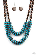 Laden Sie das Bild in den Galerie-Viewer, Dominican Disco - Blue Necklace