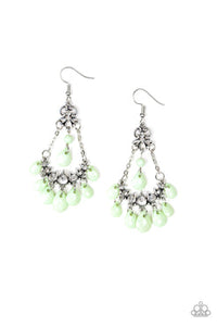 Malibu Sunset - Green  Earrings