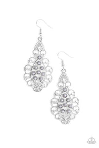 Sprinkle On The Sparkle - Silver  Earrings