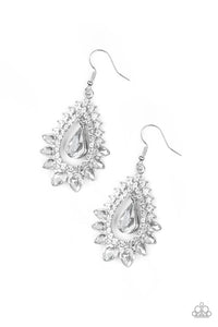 BOSS BRILLIANCE WHITE EARRINGS