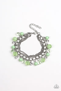 LET ME SEA! GREEN BRACELET