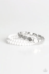 Fiesta Flavor - White Bracelet