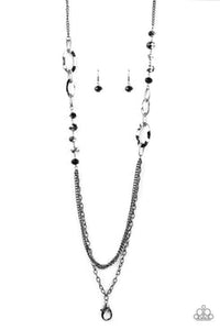 Modern Girl Glam - Black Lanyard