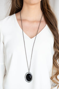 Harbor Harmony Black Necklace