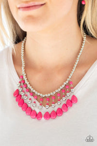 Rural Revival - Pink  Necklace