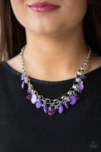 Laden Sie das Bild in den Galerie-Viewer, I Want To SEA The World - Purple Necklace