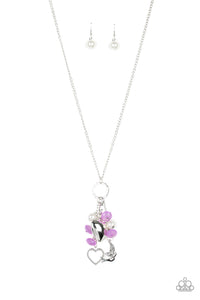 I Will Fly - Purple Necklace