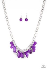 Treasure Shore - Purple Necklace