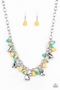 Quarry Trail - Yellow  Necklace