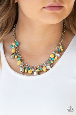 Quarry Trail - Yellow  Necklace