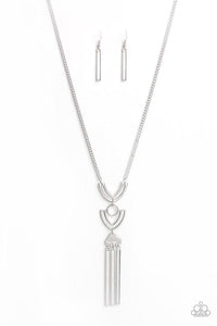 Confidently Cleopatra - Silver Necklace