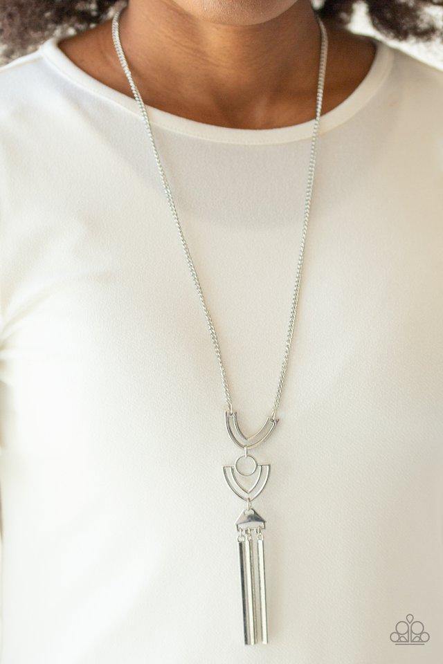 Confidently Cleopatra - Silver Necklace