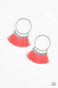 THIS IS SPARTA! ORANGE POST EARRINGS