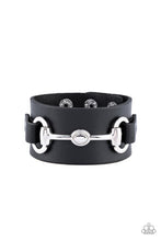 Load image into Gallery viewer, Biker Band - Black  Bracelet